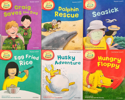 Biff Chip and Kipper  Set 6 : Level 5 (6 Books)