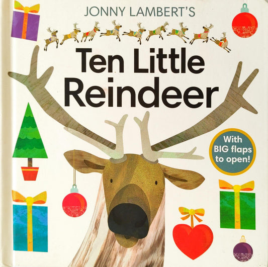 Ten Little Reindeer (Flap Book)