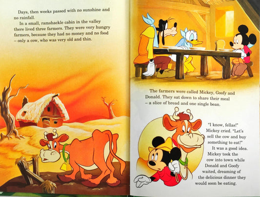 Disney Mickey and the Beanstalk (Wonderful World of Reading)
