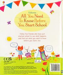 Usborne All you need to Know Before you Start School