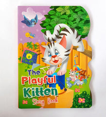 The Playful Kitten Story Book (Cut Book)