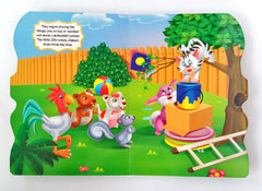 The Playful Kitten Story Book (Cut Book)