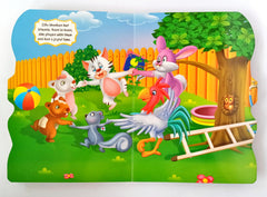 The Playful Kitten Story Book (Cut Book)