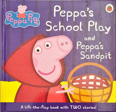 Peppas School Play and Peppas Sandpit (Flap Book)