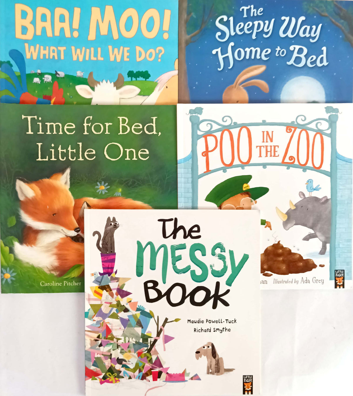 Tiger Press Combo 4 (5 Books)