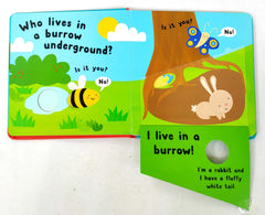 Who live here? (Flap Book)