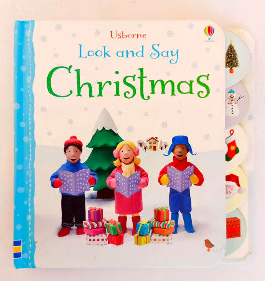 Usborne Look and Say  Christmas