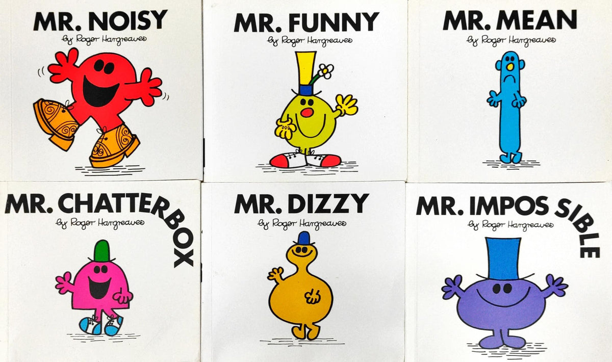 Mr Men Combo  Set 5 (6 Books)