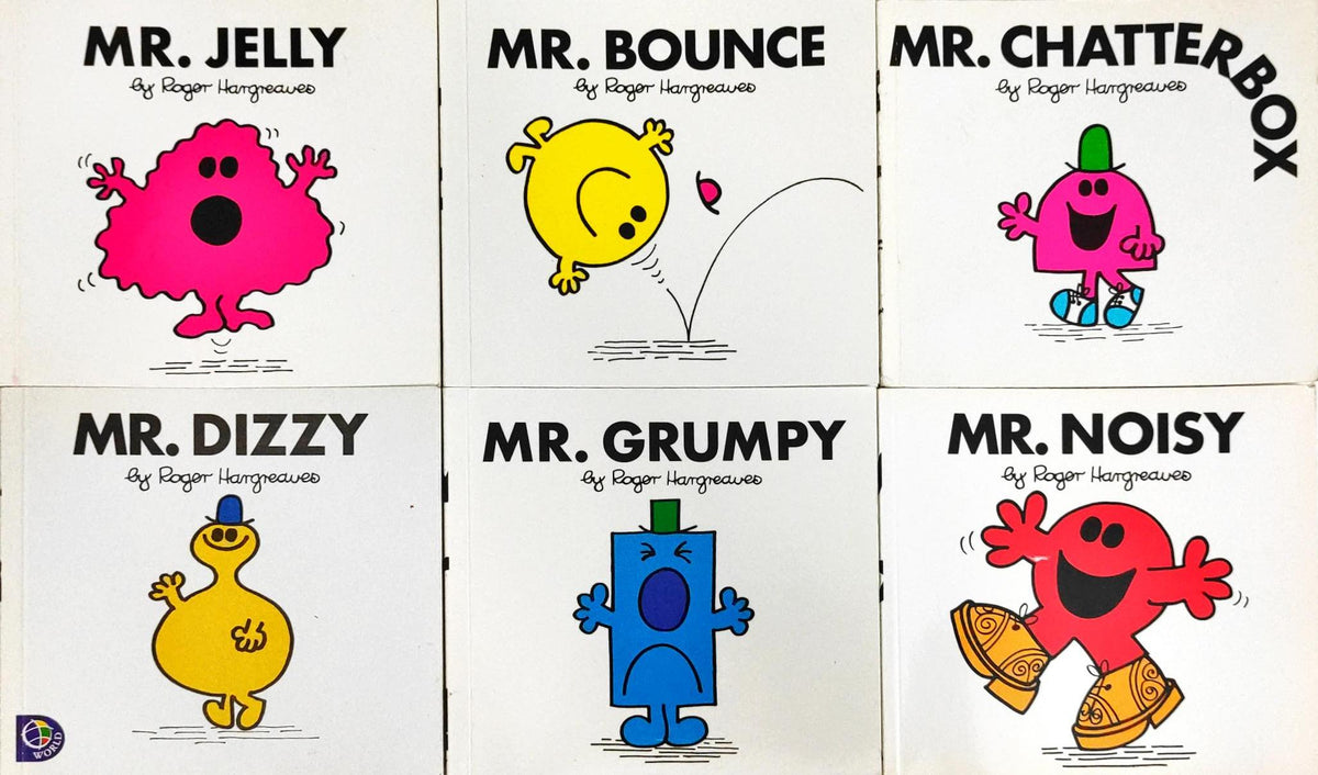 Mr Men Combo  Set 10 (6 Books)