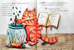 The witch's Cat and the Cooking Catastrophe