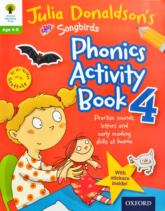 Phonics Activity Book 4 Julia Donaldson's