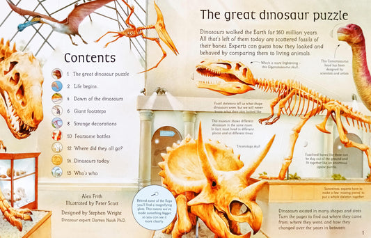 Usborne See inside the world of Dinosaurs