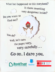 Open very carefully a book with bite!