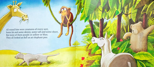 The Monkey with a Bright Blue Bottom