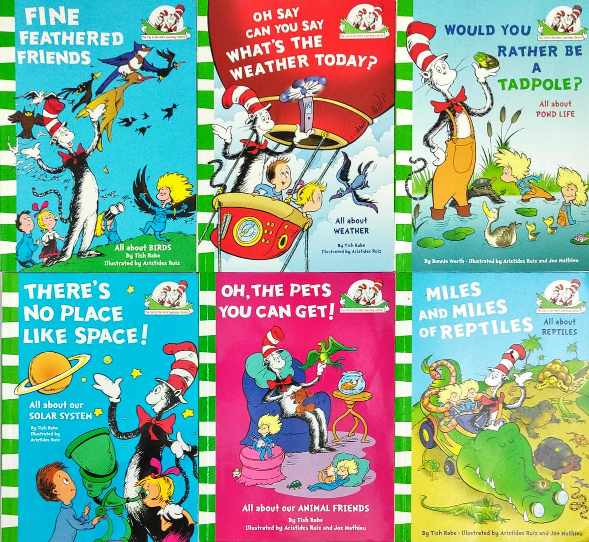 Dr. Seuss Combo Set 8 (6 Books)