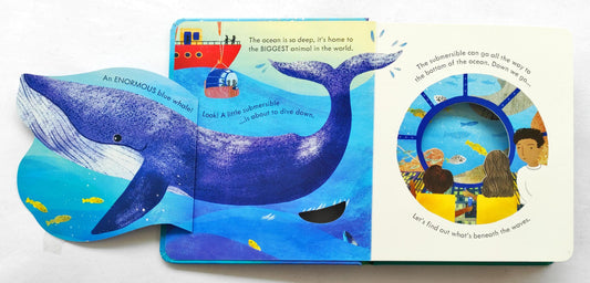 Usborne Peep inside the Deep Ocean (Flap Book)