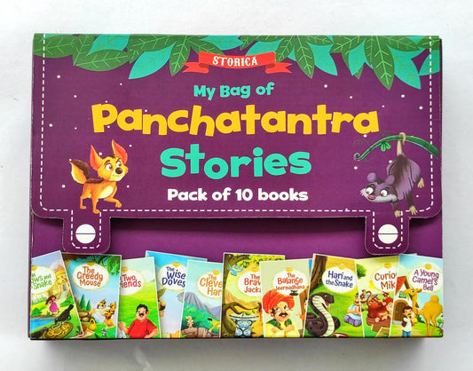 My Bag of Panchatantra Stories (Pack of 10 Books)