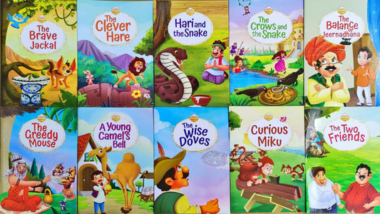 My Bag of Panchatantra Stories (Pack of 10 Books)