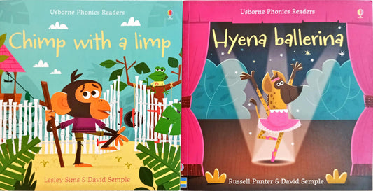 Usborne Phonics Reader Combo Set  (2 Books)