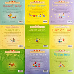 Usborne Farmyard Tales Combo Set 6 (9 Books)