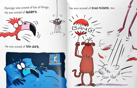 Flamingo Is Brave A Book About Feeling Scard