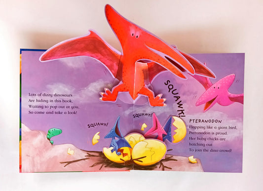 Peek-a-boo Pop Up - The Very Dizzy Dinosaur