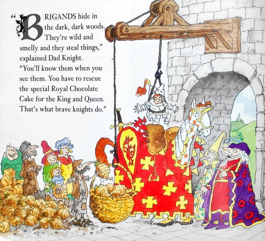 Small Knight and George and The Royal Chocolate Cake