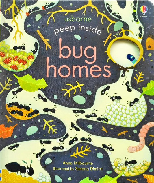 Usborne Peep inside Bugs Home (Flap Book)