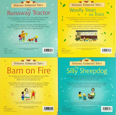 Usborne Farmyard Tales Combo Set 8 (4 Books)