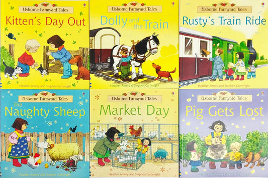 Usborne Farmyard Tales Combo Set 9 (6 Books)