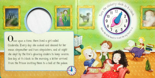 Once Upon a Time Cinderella (Clock Book)