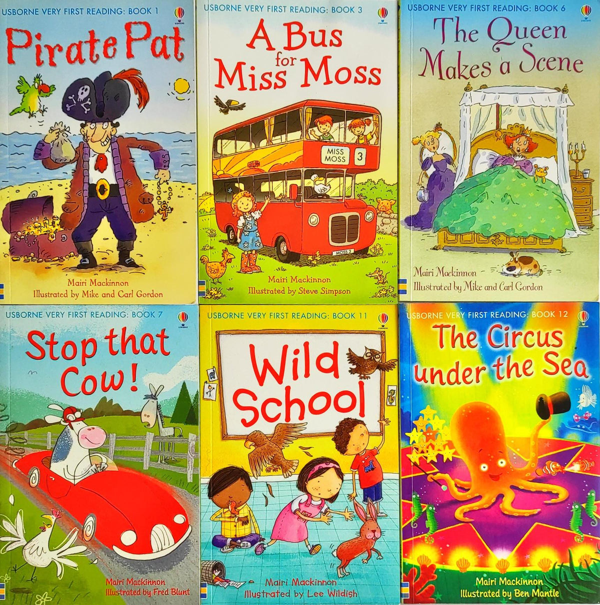 Usborne Very First Reading Combo Set 5 (6 Books)