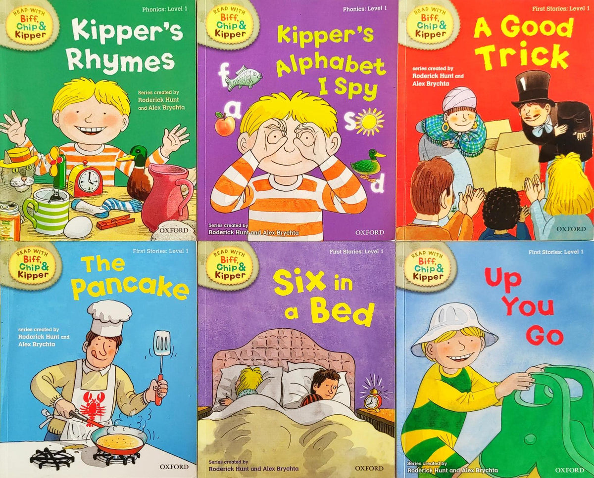 Biff Chip and Kipper  Set 5 : Level 1 (6 Books)