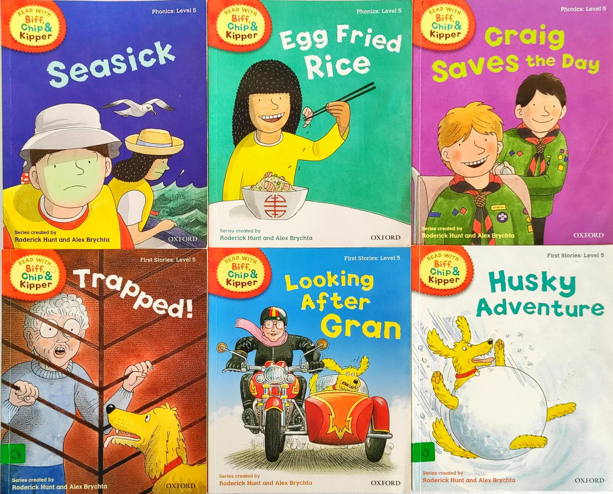 Biff Chip and Kipper  Set 3 : Level 5 (6 Books)