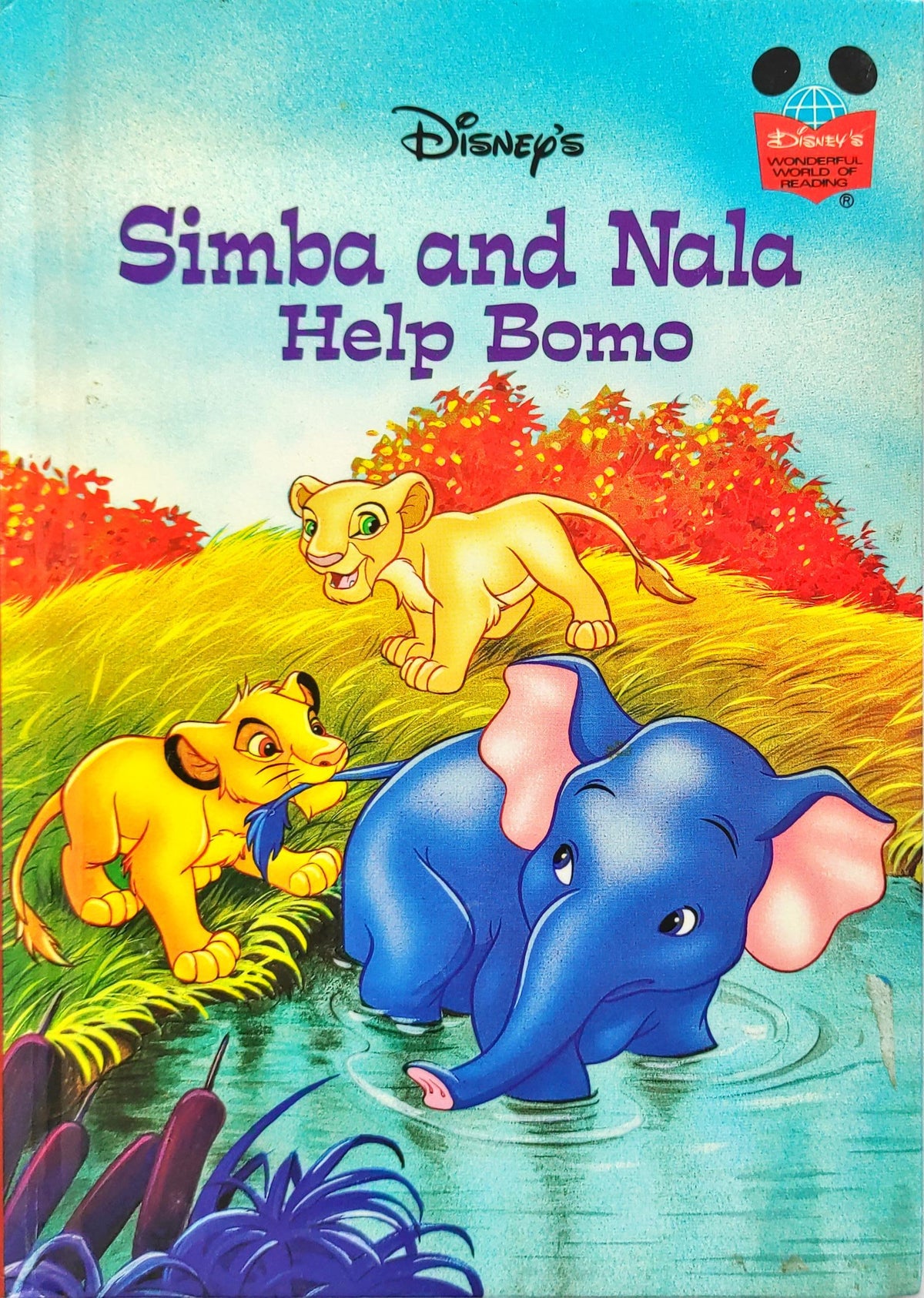 Disney Simba and Nala Help Bomo (World of Reading)