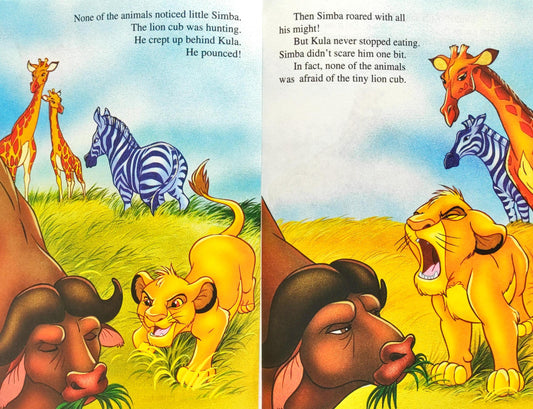 Disney Simba and Nala Help Bomo (World of Reading)