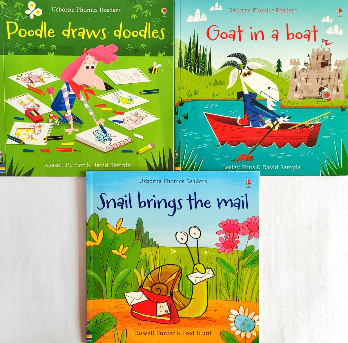 Usborne Phonics Reader Combo Set 8 (3 Books)