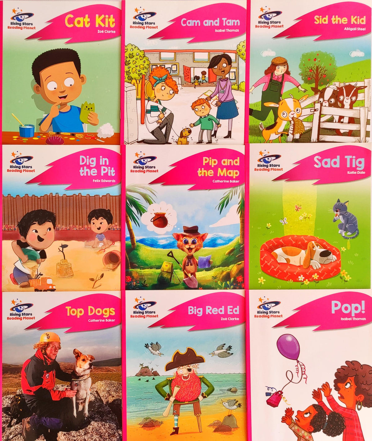 Rising Stars Reading Planet Set 6 ( 9 Books)
