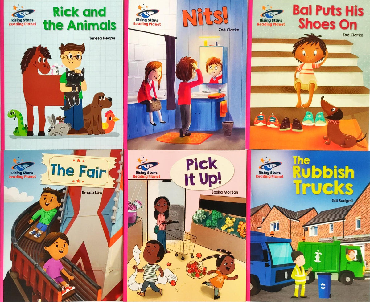 Rising Stars Reading Planet Set 8 ( 6 Books)