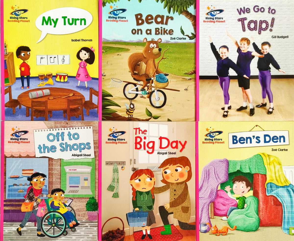 Rising Stars Reading Planet Set 10 ( 6 Books)