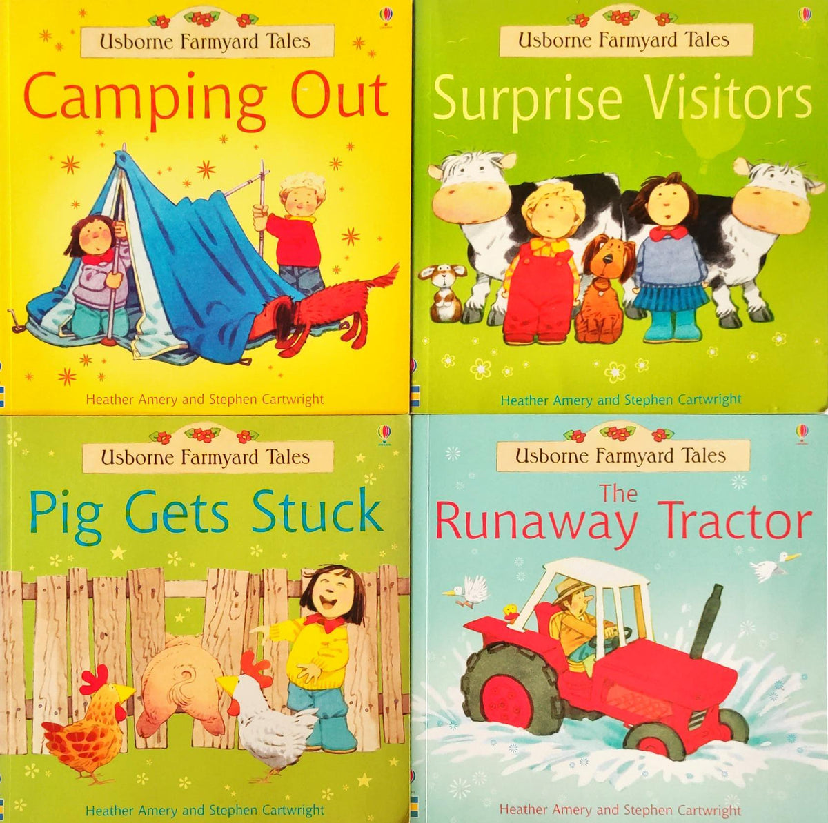 Usborne Farmyard Tales Combo 11 (4 Books)