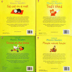 Usborne Phonics Reader Combo Set 9 (4 Books)