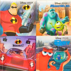 Disney Pixar Small Books Combo (4 Books)
