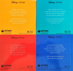 Disney Pixar Small Books Combo (4 Books)