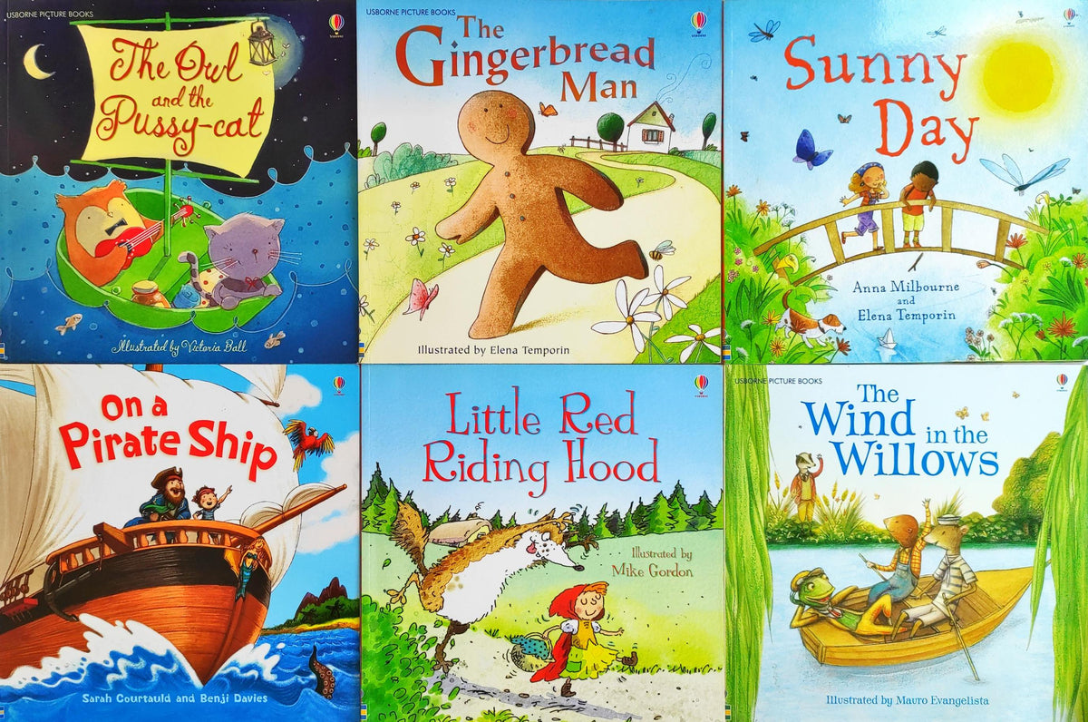 Usborne Storybook Combo 25 (6 Books)