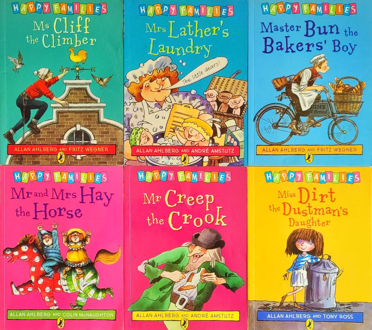 Happy Families Combo Set (6 Books)