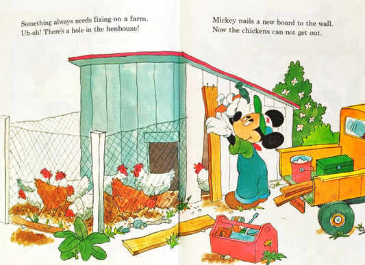 Disney Farmer Mickey (World of Reading)