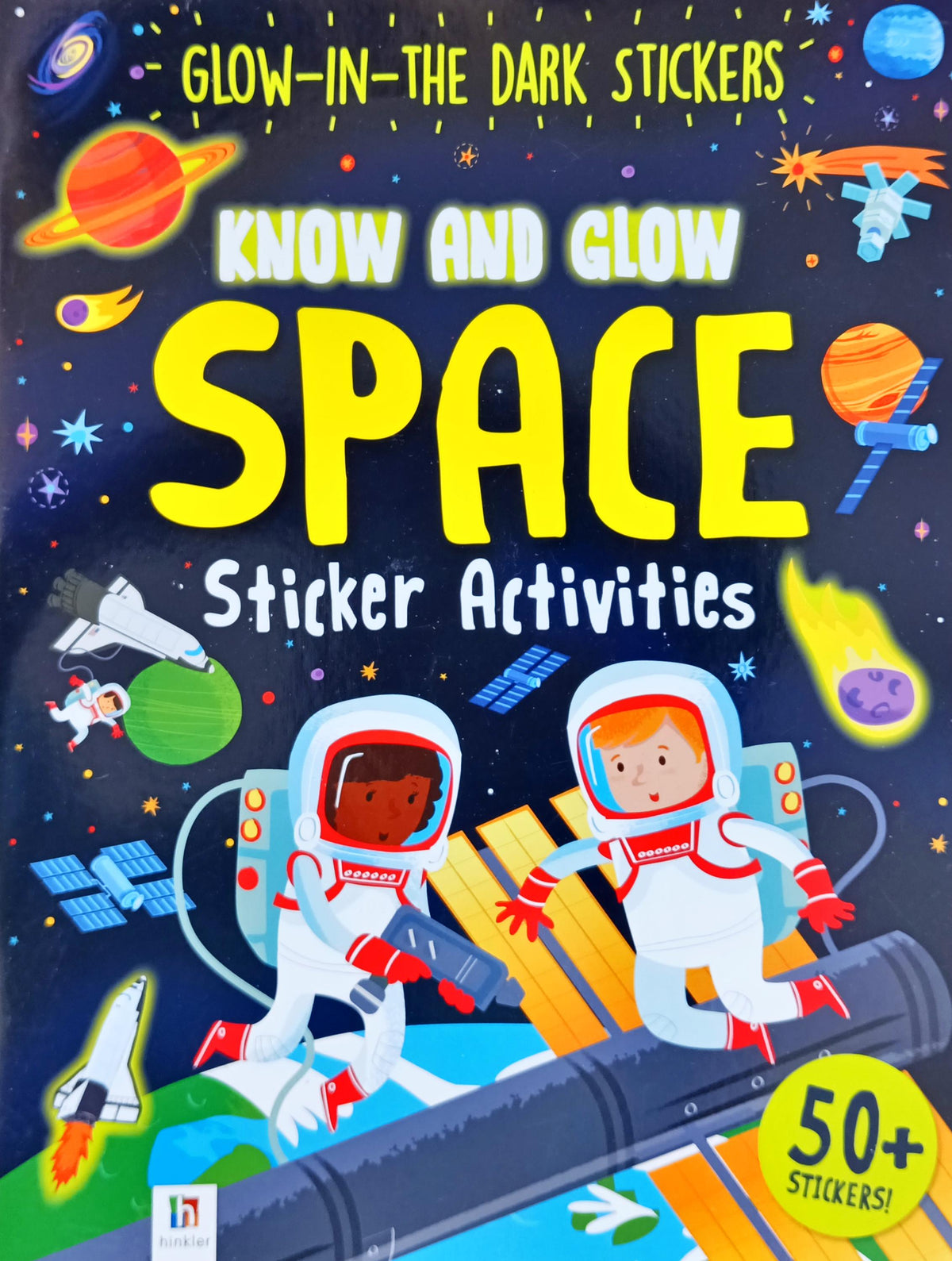 Know and Glow Space Sticker Activities