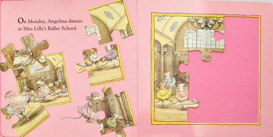 Angelina Ballerinas (Jigsaw Book)