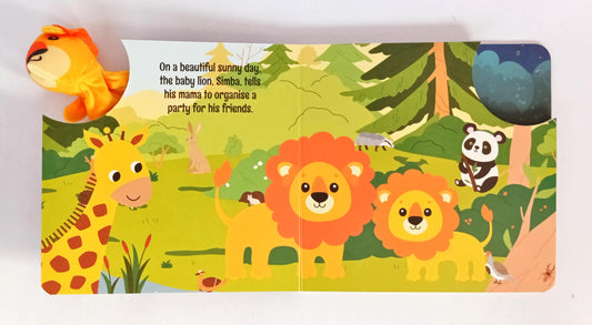Little Lion - Puppet Book